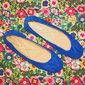 Naturalizer blue flat 8.5